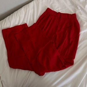 Zara Dark Red Dress Pants